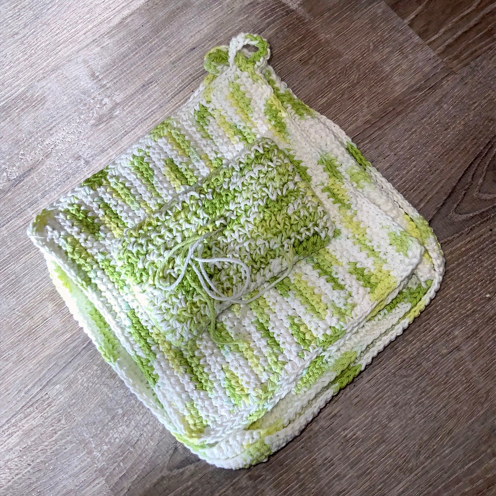 Thumbnail: Crocheted Obsession Kitchen Sets