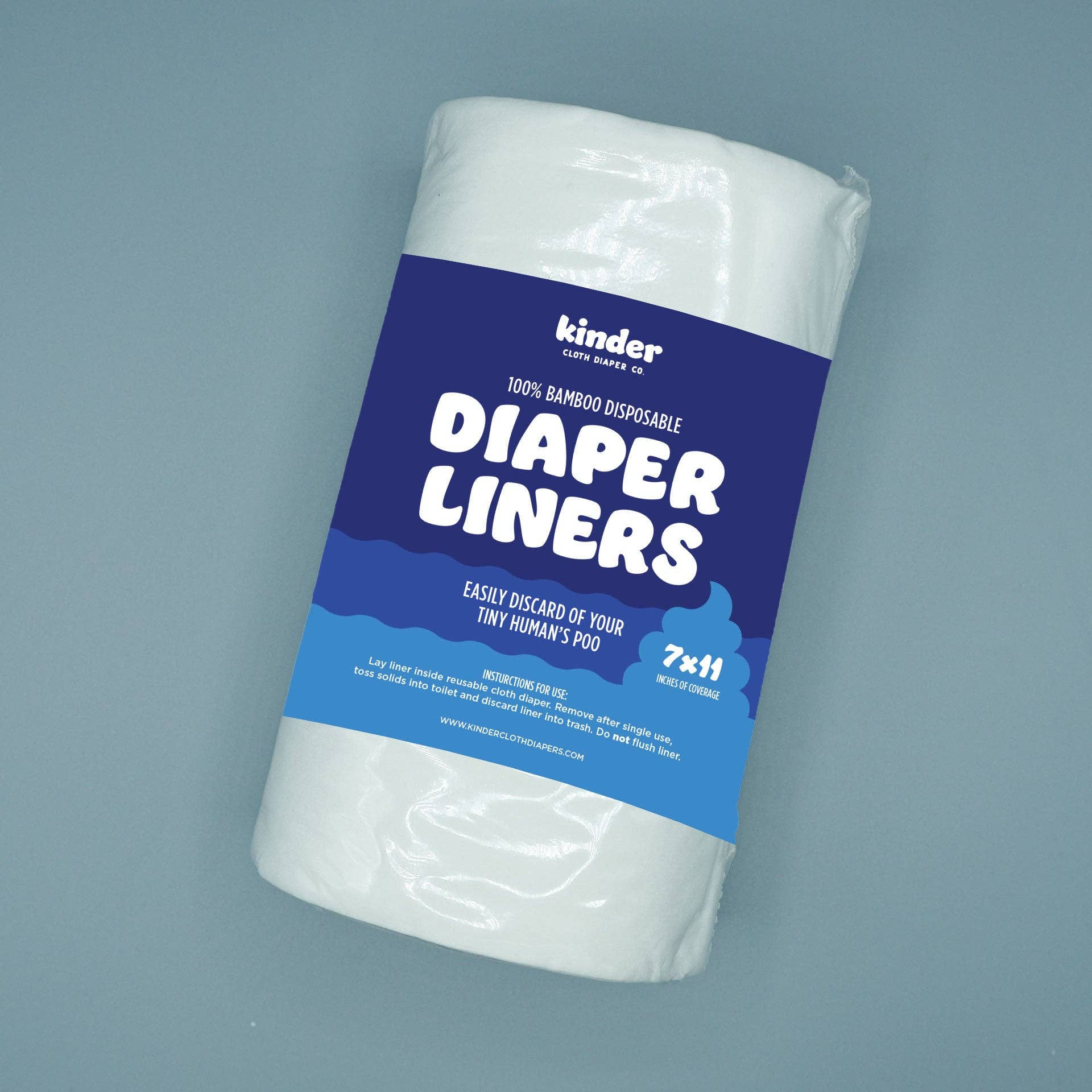 Disposable Biodegradable Bamboo Cloth Diaper Liners Roll