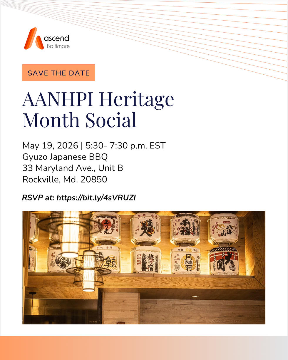 AANHPI Heritage Month Social