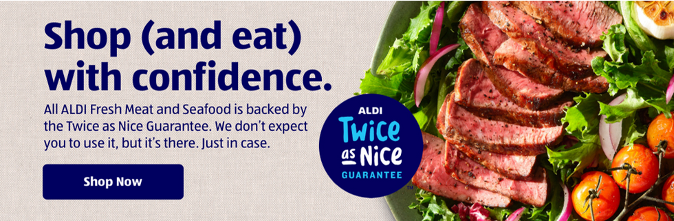 I always eat with confidence