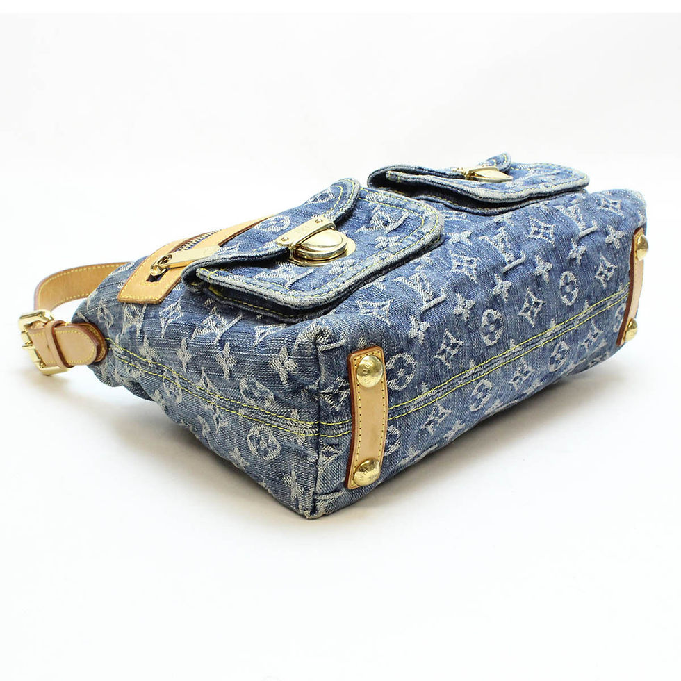 Miniatura: Louis Vuitton Vintage Denim Hobo