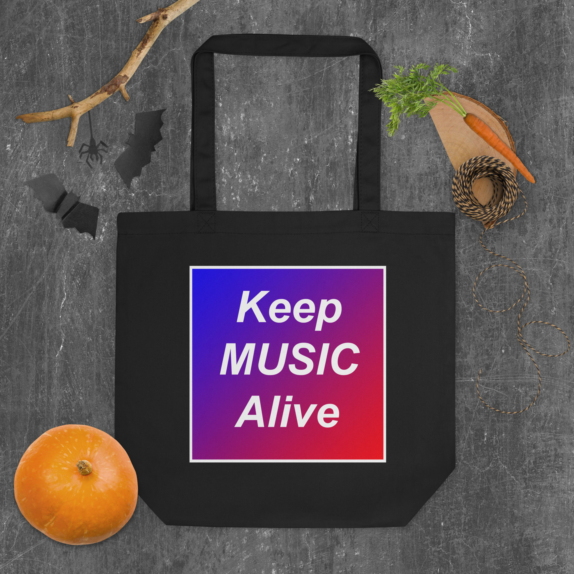 Keep Music Alive Eco Tote Bag