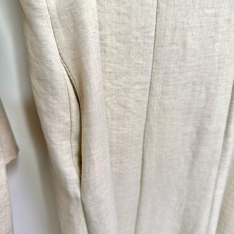 Miniature : Abaya anti plis en soie glacée élégante pour une allure raffinée et confortable