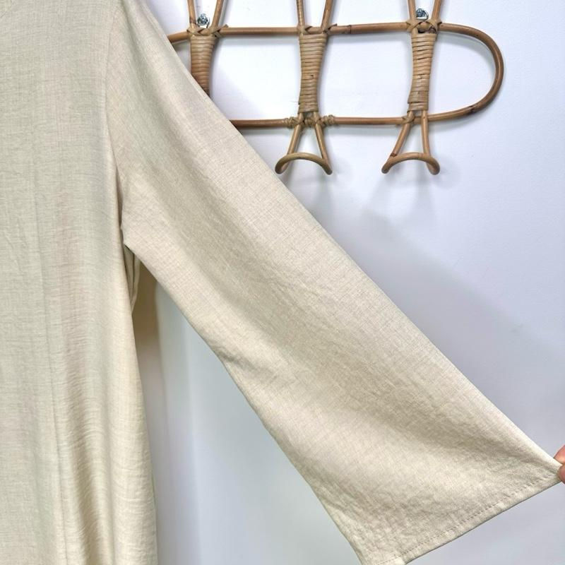 Miniature : Abaya anti plis en soie glacée élégante pour une allure raffinée et confortable