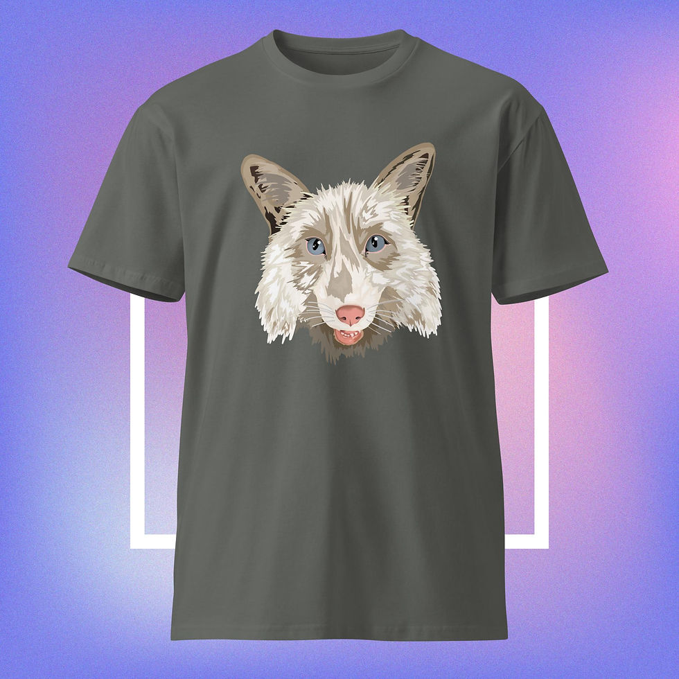Thumbnail: Luna Unisex premium t-shirt