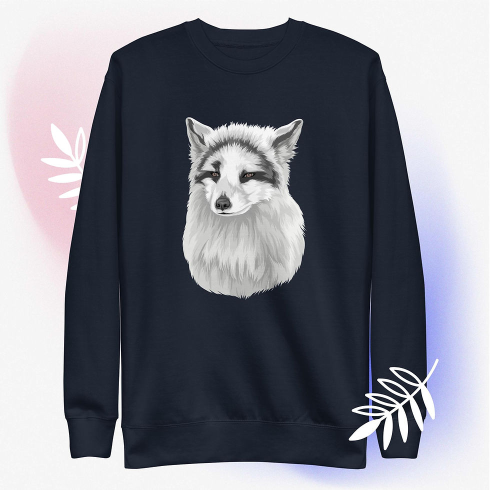 Thumbnail: Fiona Fox Unisex Premium Sweatshirt