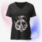 Thumbnail: "Beans the Fox" Women’s relaxed v-neck t-shirt