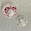 Thumbnail: Vintage Hofbauer Byrdes Ruby Crystal Condiment Pot