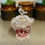 Thumbnail: Vintage Hofbauer Byrdes Ruby Crystal Condiment Pot