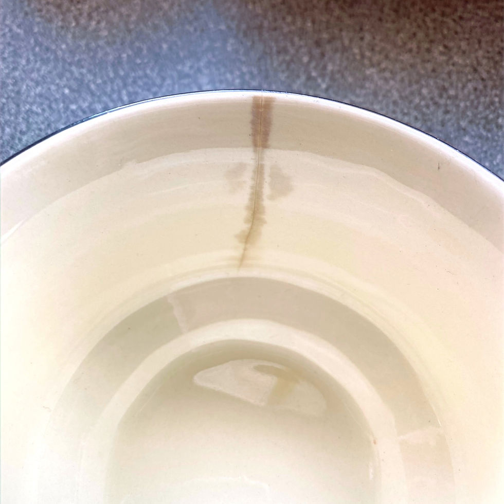 Thumbnail: Vintage H B Ltd Stafford England Floral Design Tea Set