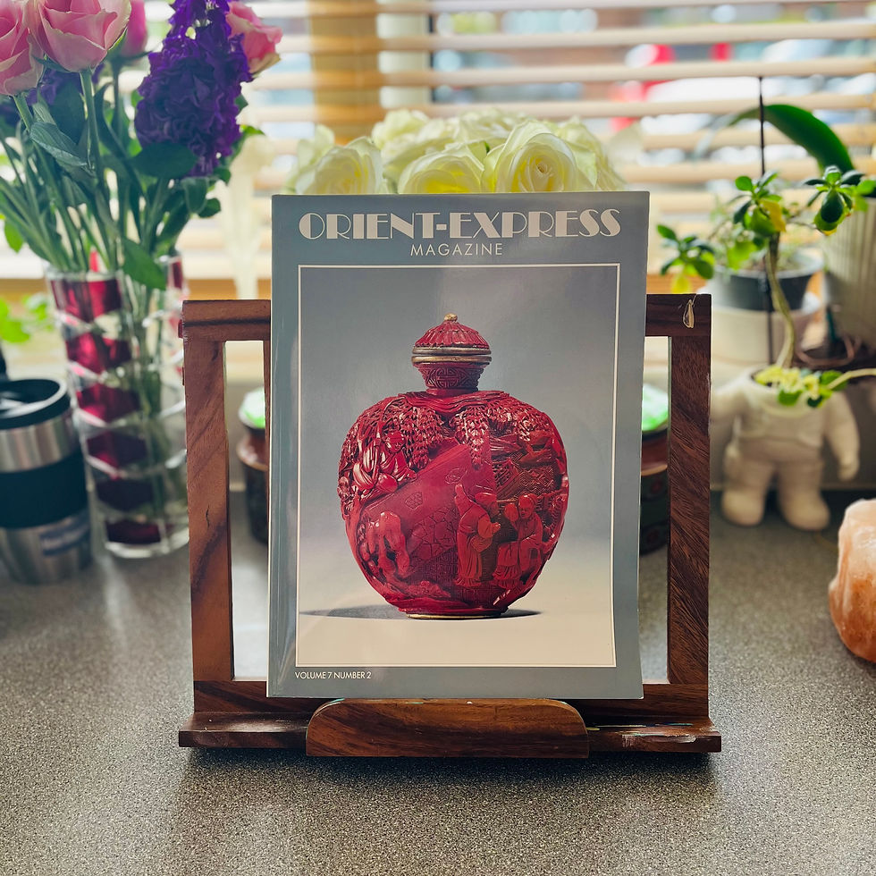 Thumbnail: Vintage Venice-Simplon Orient Express Train Magazines