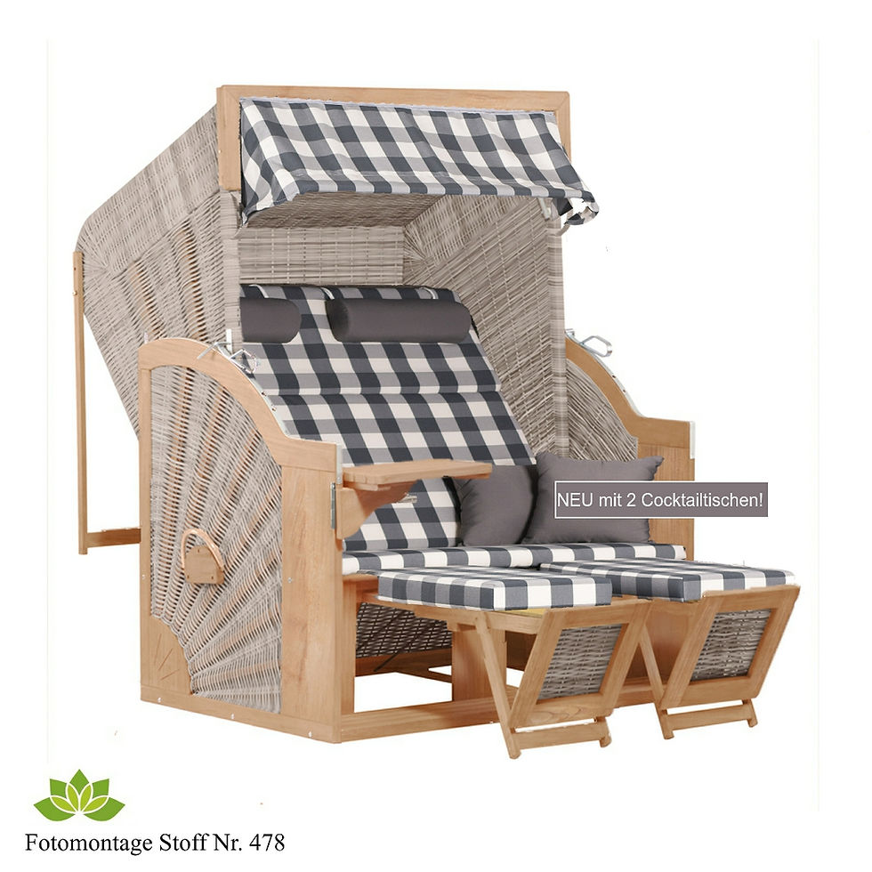 Miniaturbild: Strandkorb TRAUNSEE  TEAK