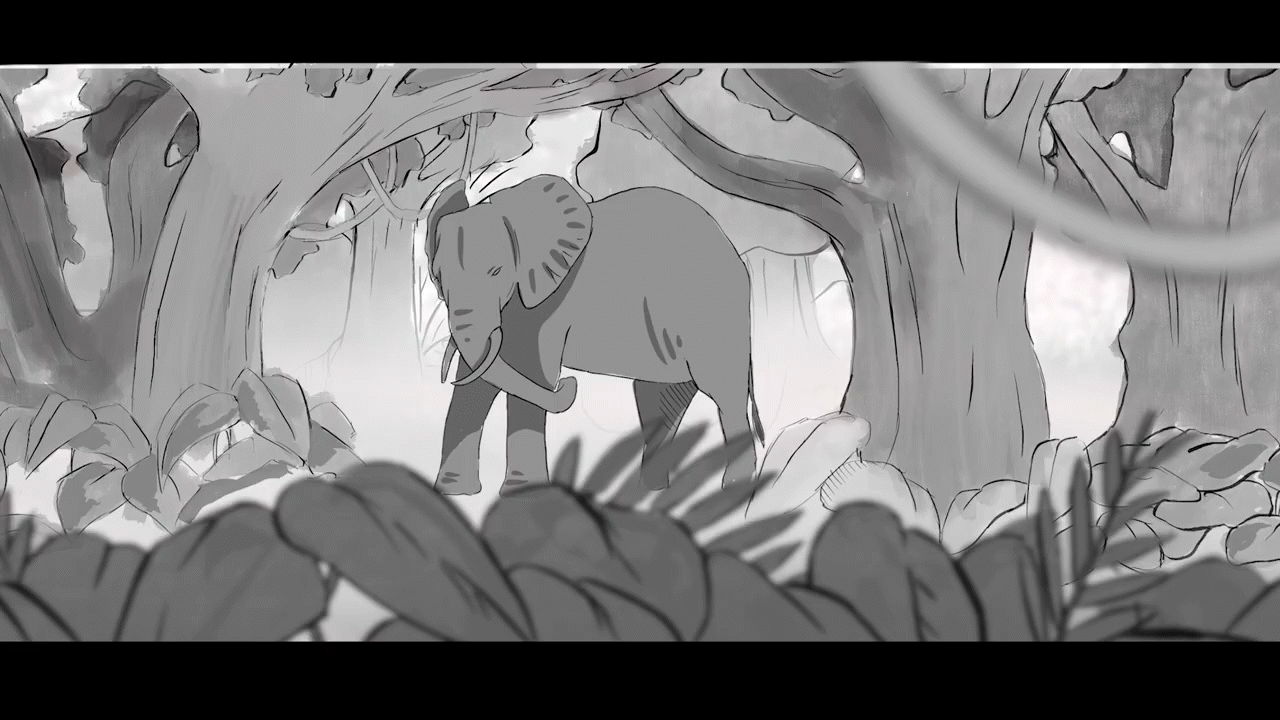 Tritongroveproductions Animatic Elephant 