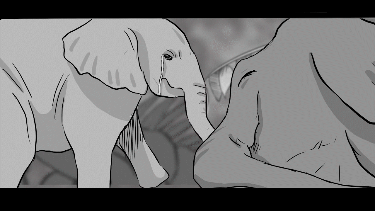 Tritongroveproductions Animatic Elephant 