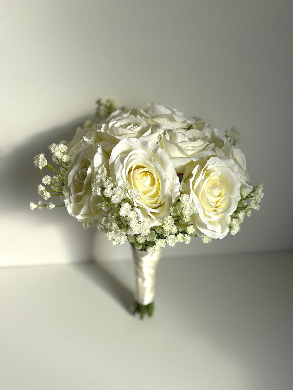 Thumbnail: Rose and Gypsophila Wedding Flowers Collection