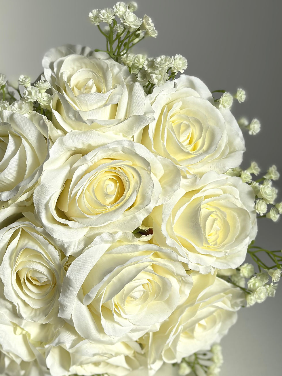 Thumbnail: Rose and Gypsophila Wedding Flowers Collection