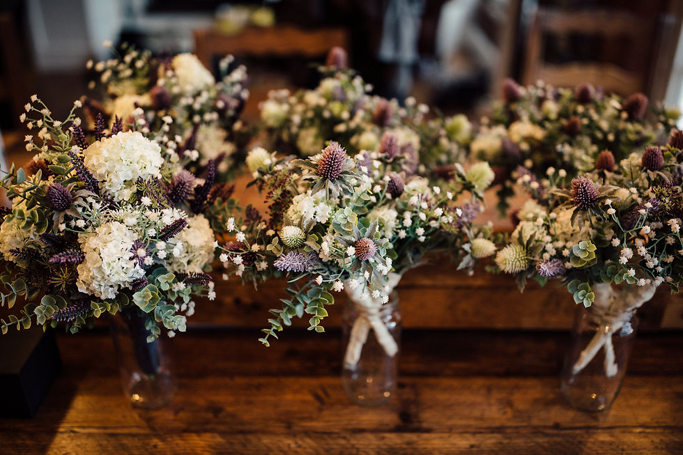 Thumbnail: Garden Flower Wedding Collection bridal bouquets