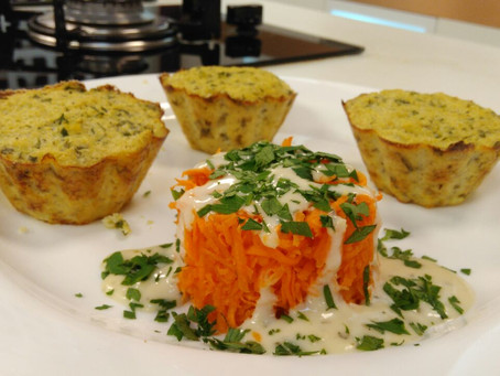 Bolinho de couve-flor