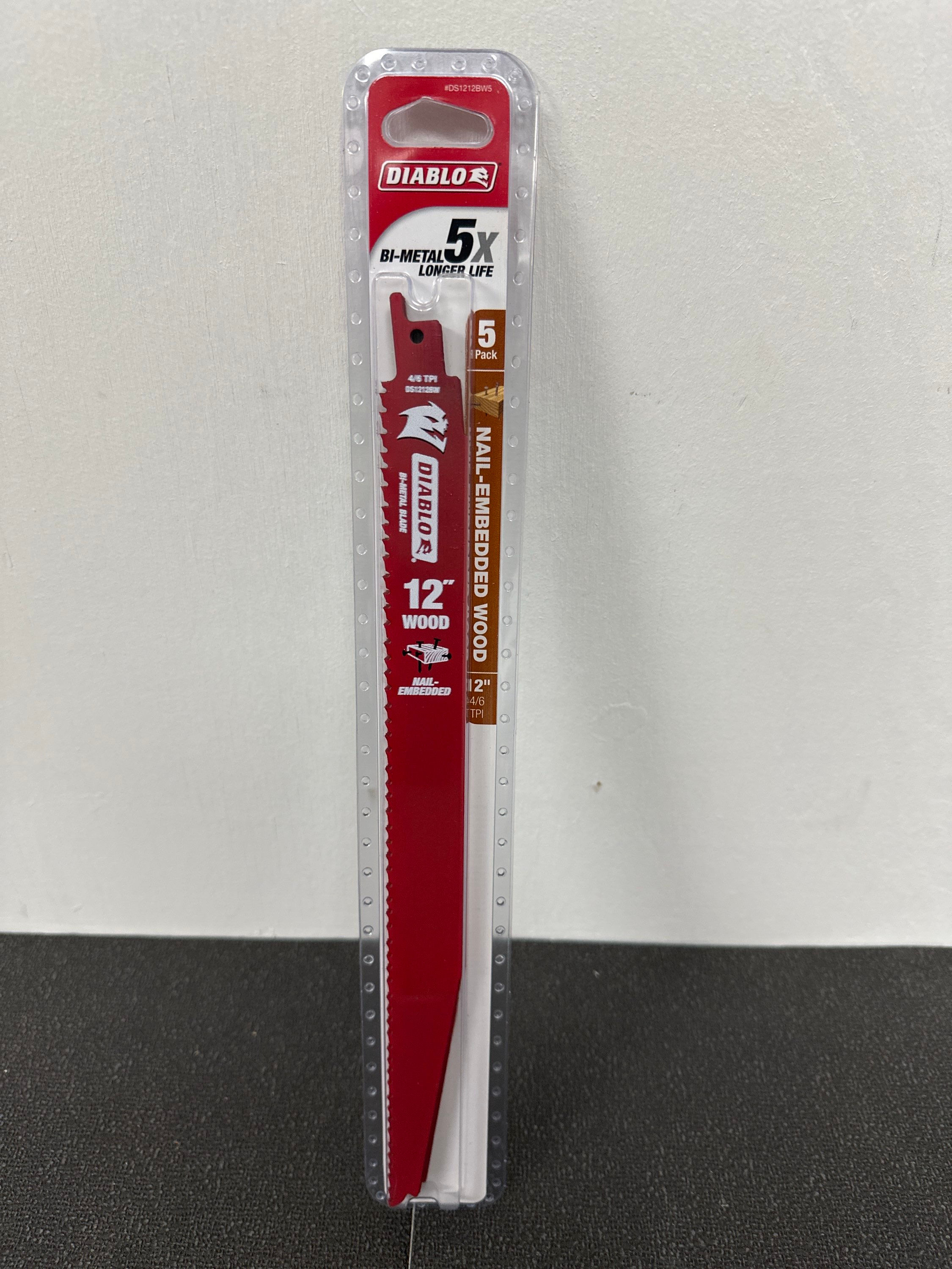 Diablo bi metal blade 12”
