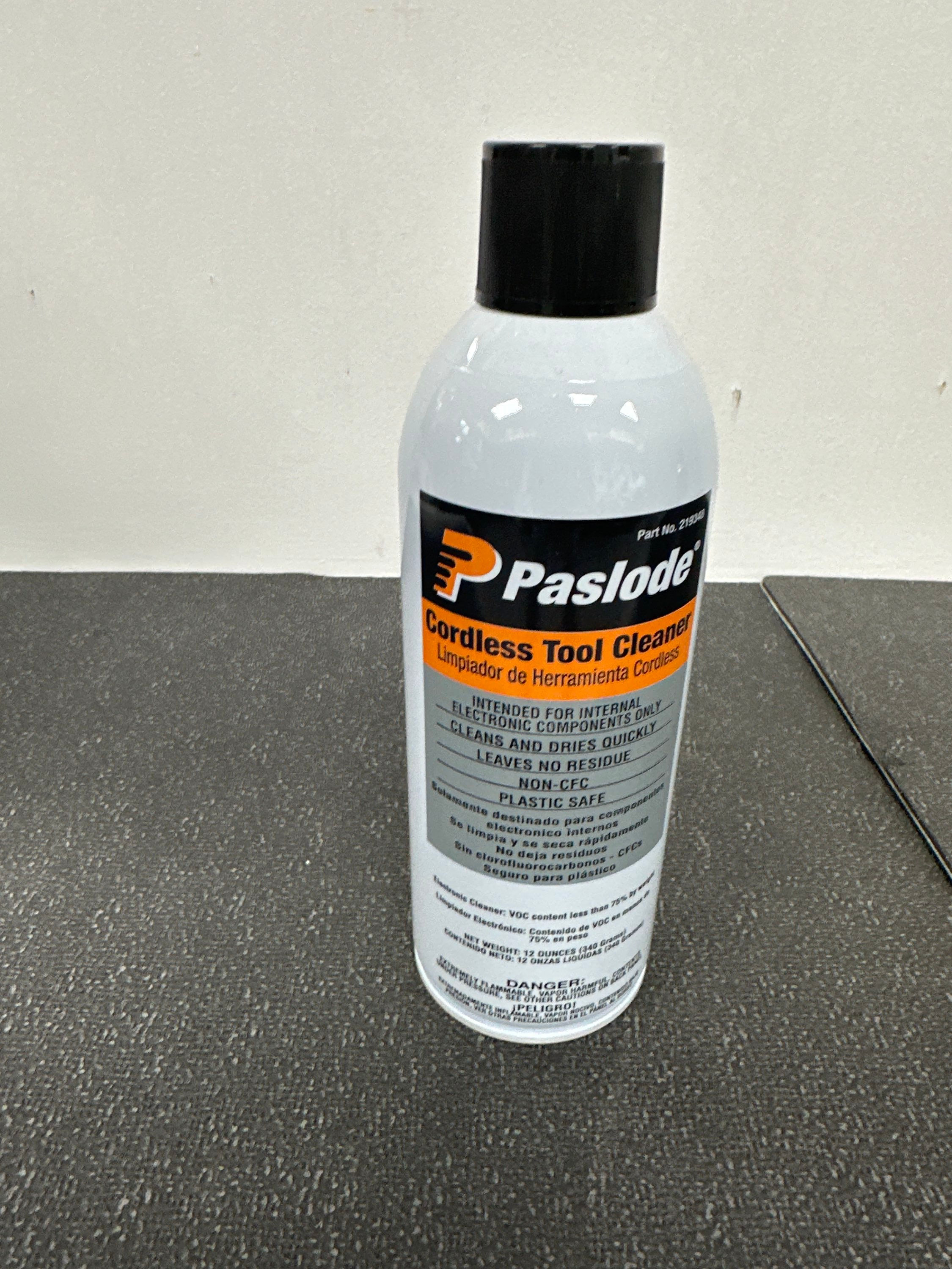 Paslode cordless tool cleaner