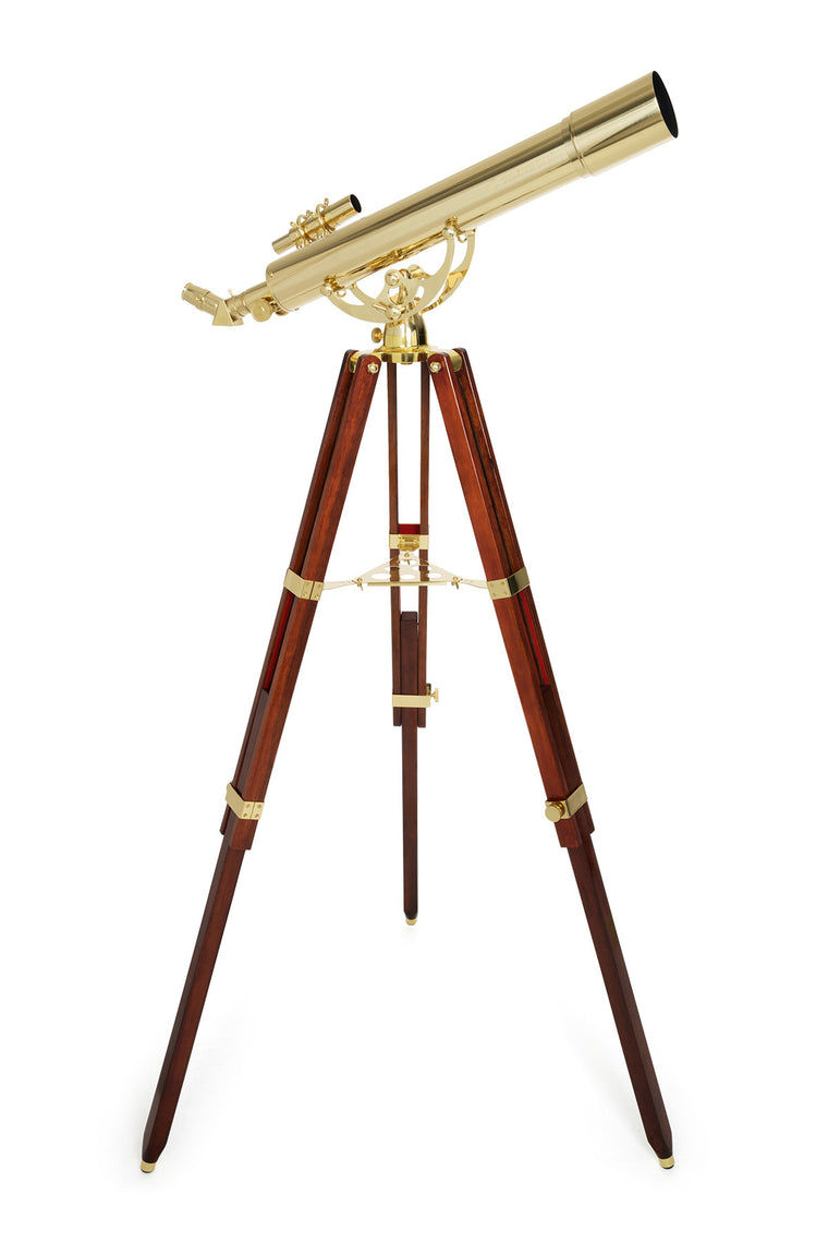 Miniatura: CELESTRON AMBASSADOR 80 AZ BRASS TELESCOPE