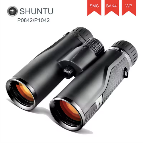 Shuntu ed 10x42 roof binoculars waterproof telescope SMC