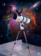 Supernova 130-650mm AZ Reflector Telescope with bag,barlow sun filter, mobile adapter, Az steel tripod
