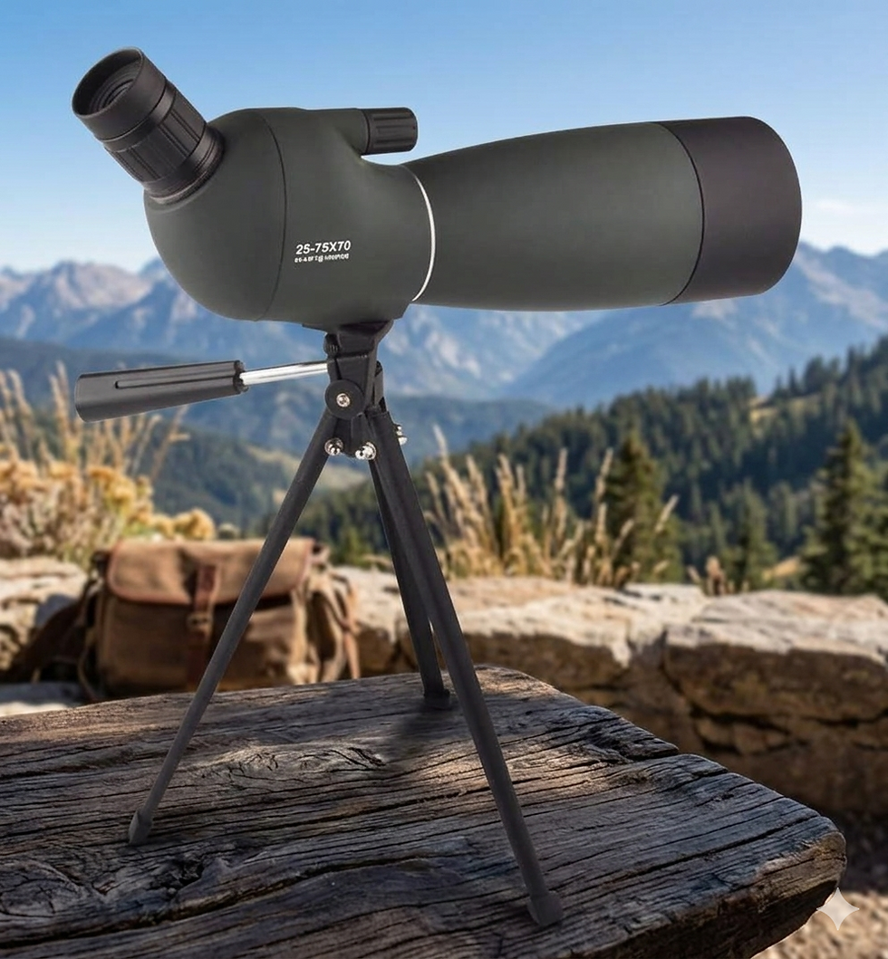Supernova Powerful zoom 25-75x70 Spotting Scope Zoom Monocular ,Multicoted prism