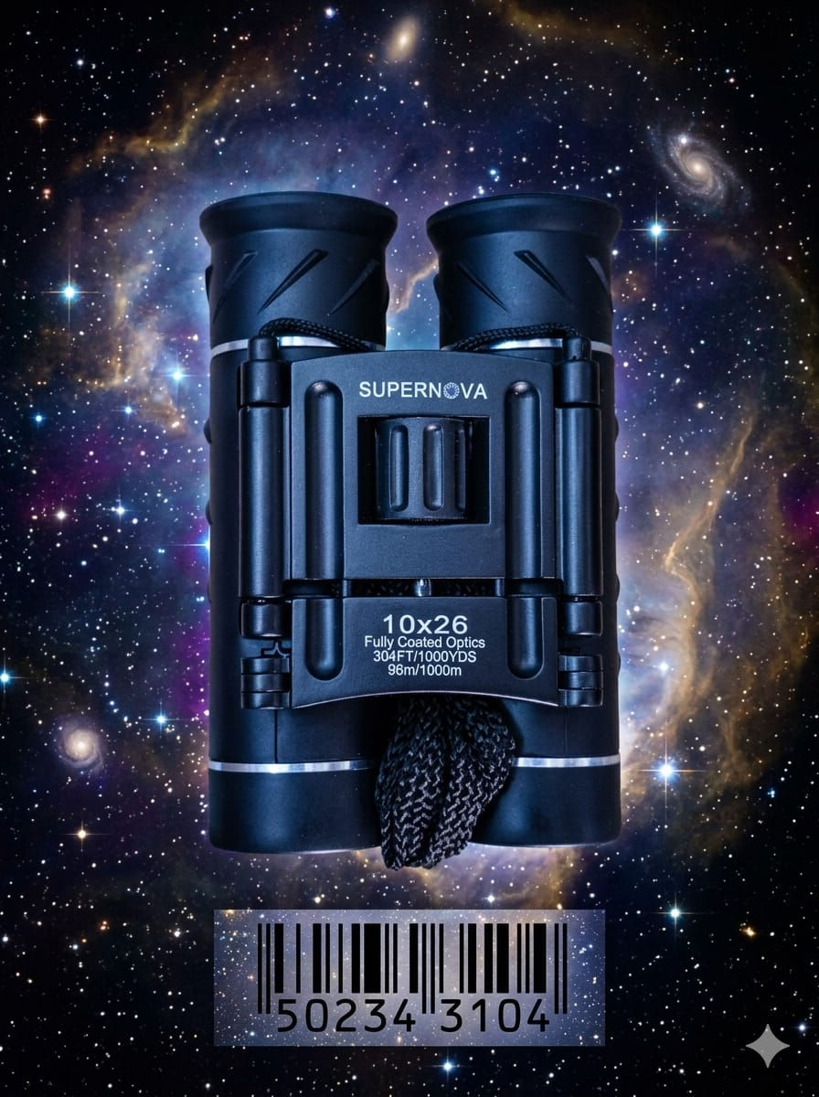 Supernova  10x26 multi coated Roof Binoculars