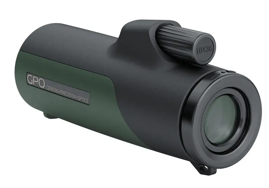GPO GERMAN PRECISION OPTICS PASSION 10X36 ED HD MONOCULAR