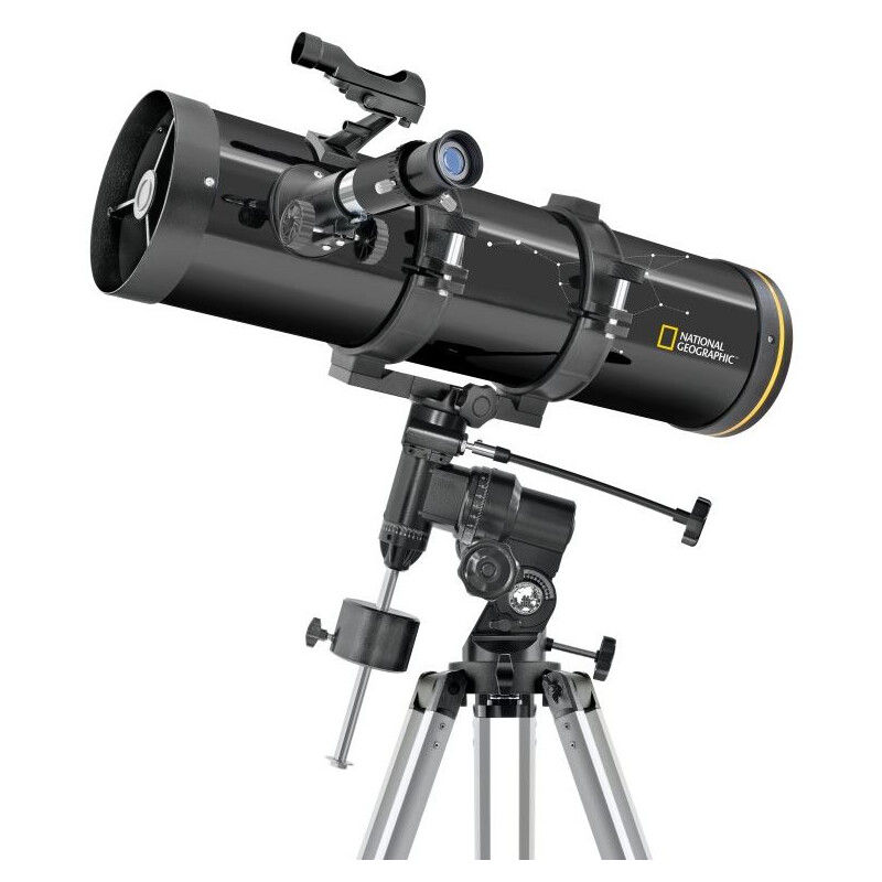 National Geographic Telescope eq3 130/650 Newtonian -moon filter, mobileadapter