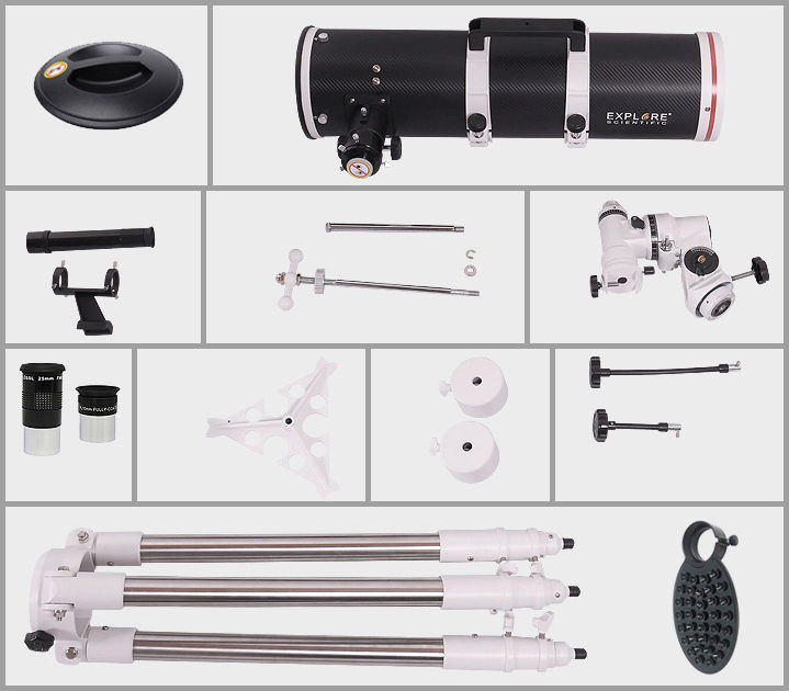 Miniaturebillede: EXPLORE SCIENTIFIC 150/750 EQ-3 Reflector Telescope