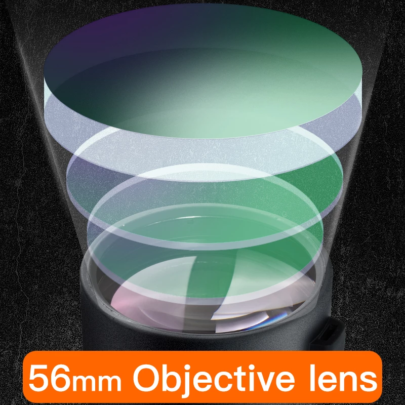 Thumbnail: Saga ED 12x56 Binocular Phase Coating FMC -BAK-4 , Water proof/fog proof Binocul