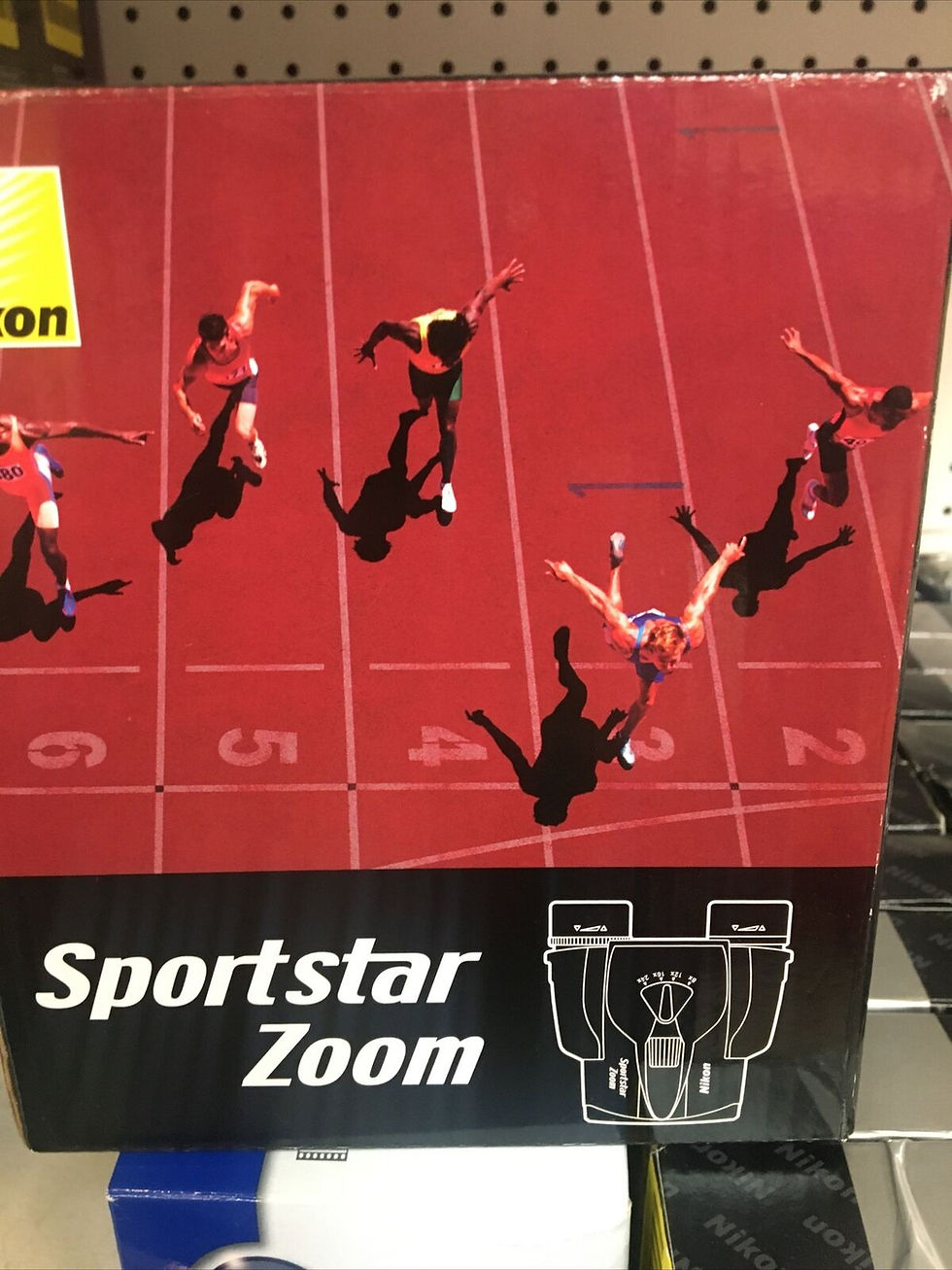 Thumbnail: Nikon 8-24x25 Sportstar Zoom Binoculars (Black) bak-4 , multicoated