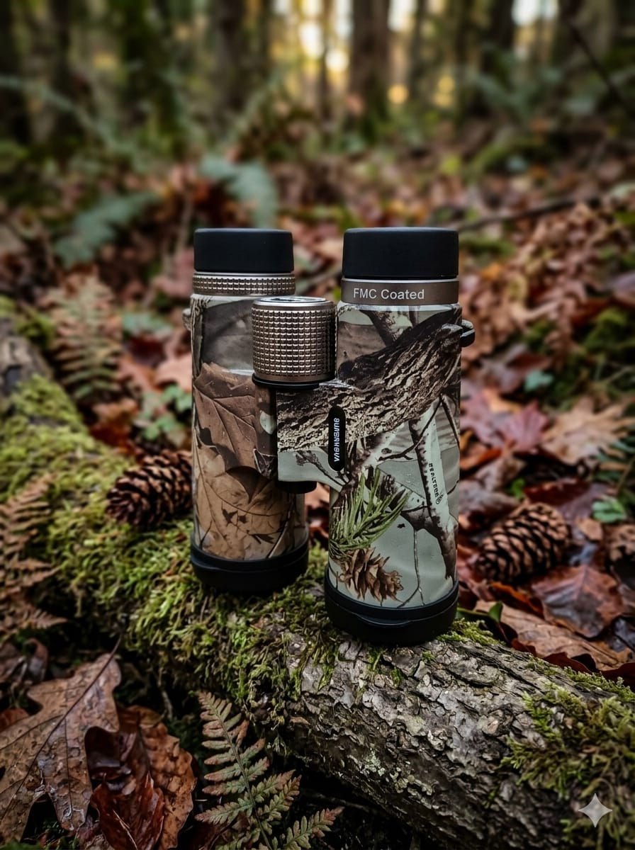 Supernova Camouflage Green 8x42 bak-4 Waterproof FMC roof Binocular