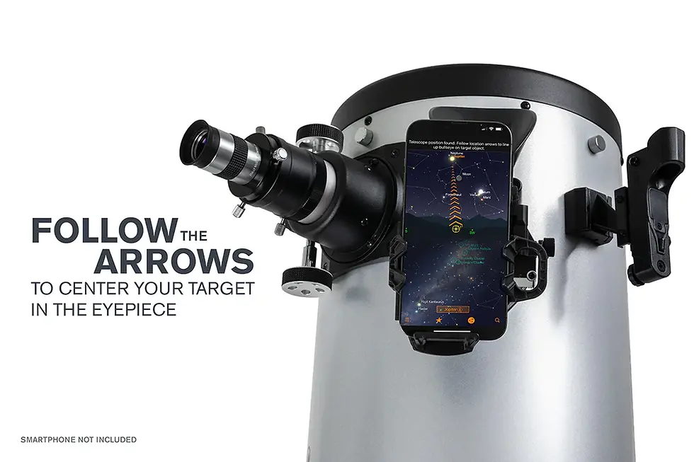 Thumbnail: STARSENSE EXPLORER 8" INCH SMARTPHONE APP-ENABLED DOBSONIAN TELESCOPE