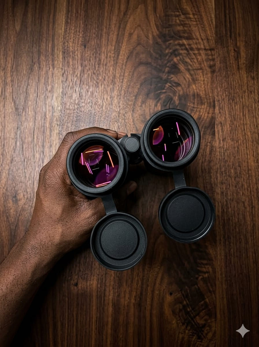 SUPERNOVA DIAMONDBACK ED 8X42 BINOCULARS WATERPROOF PHASE COATED ,FMC DIELECTRIC