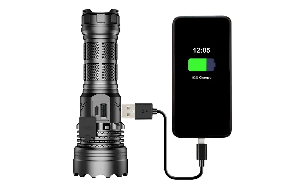 サムネイル： Silicon Grand Aluminum alloy SG-LZ-009 LED Flash Light