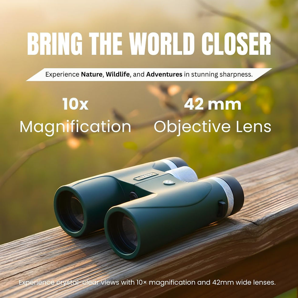 Vanrakshak Tejas pro 10x42 waterp bird watching and wildlife,Tracking Binoculars