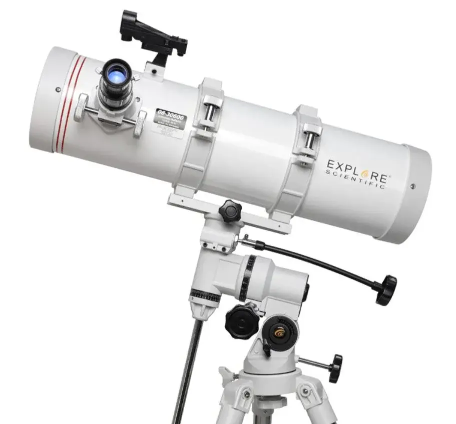 EXPLORE SCIENTIFIC 130/600 EQ3 Reflector Telescope Parabolic