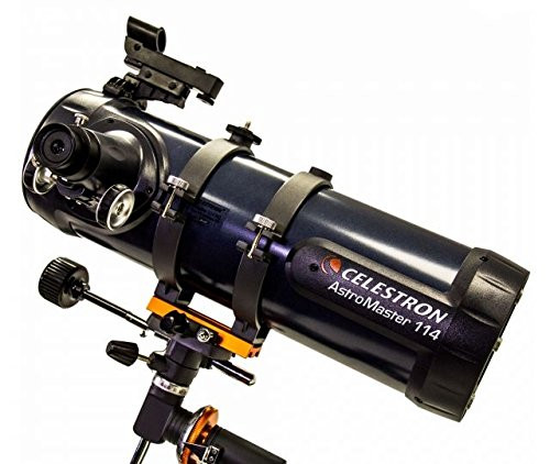 Celestron Astromaster 114EQ with motor drive telescope