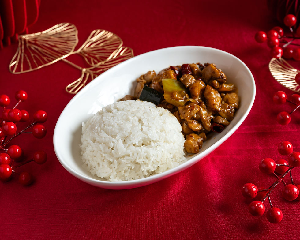Big Bowl Kitchen_Kung Pao Chicken with rice