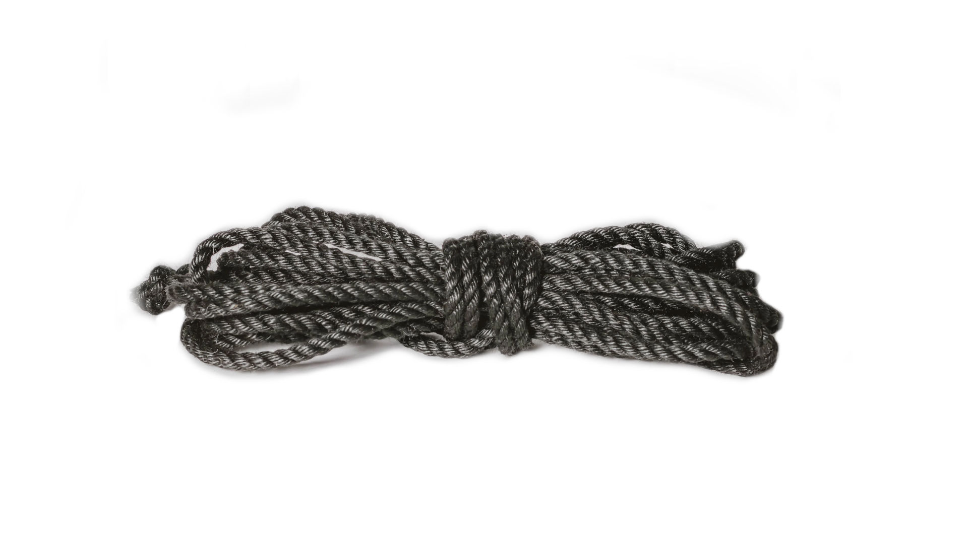 Black japanese Ogawa jute rope 6mm - treated