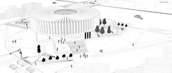 Exhibition Centre wireframe