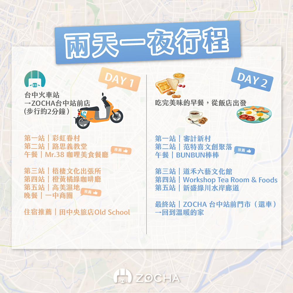 兩天一夜行程