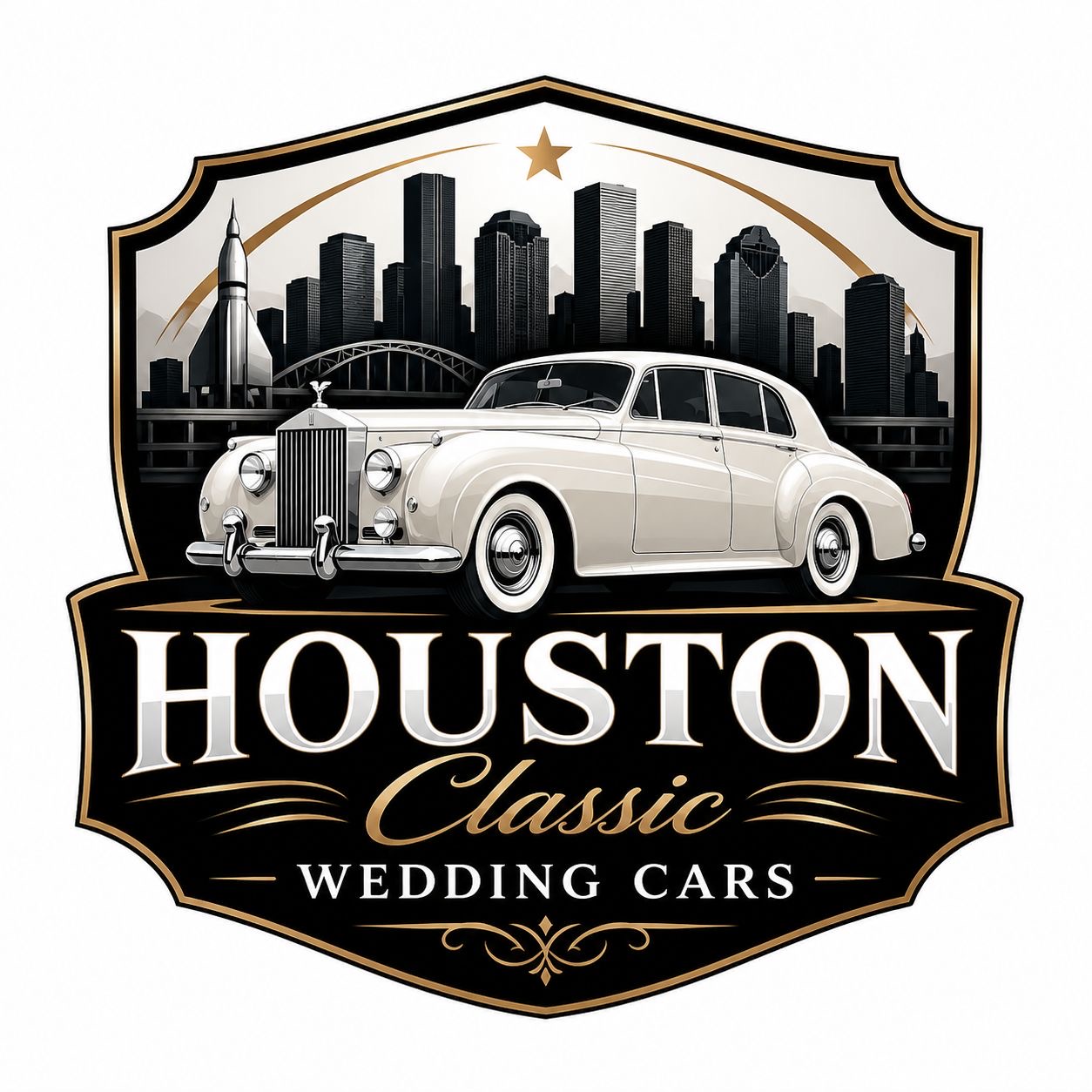 Houston Classic Wedding Cars logo