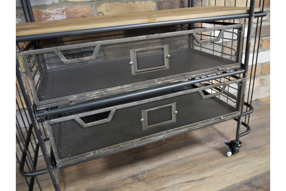Thumbnail: NYC loft shelf trolley