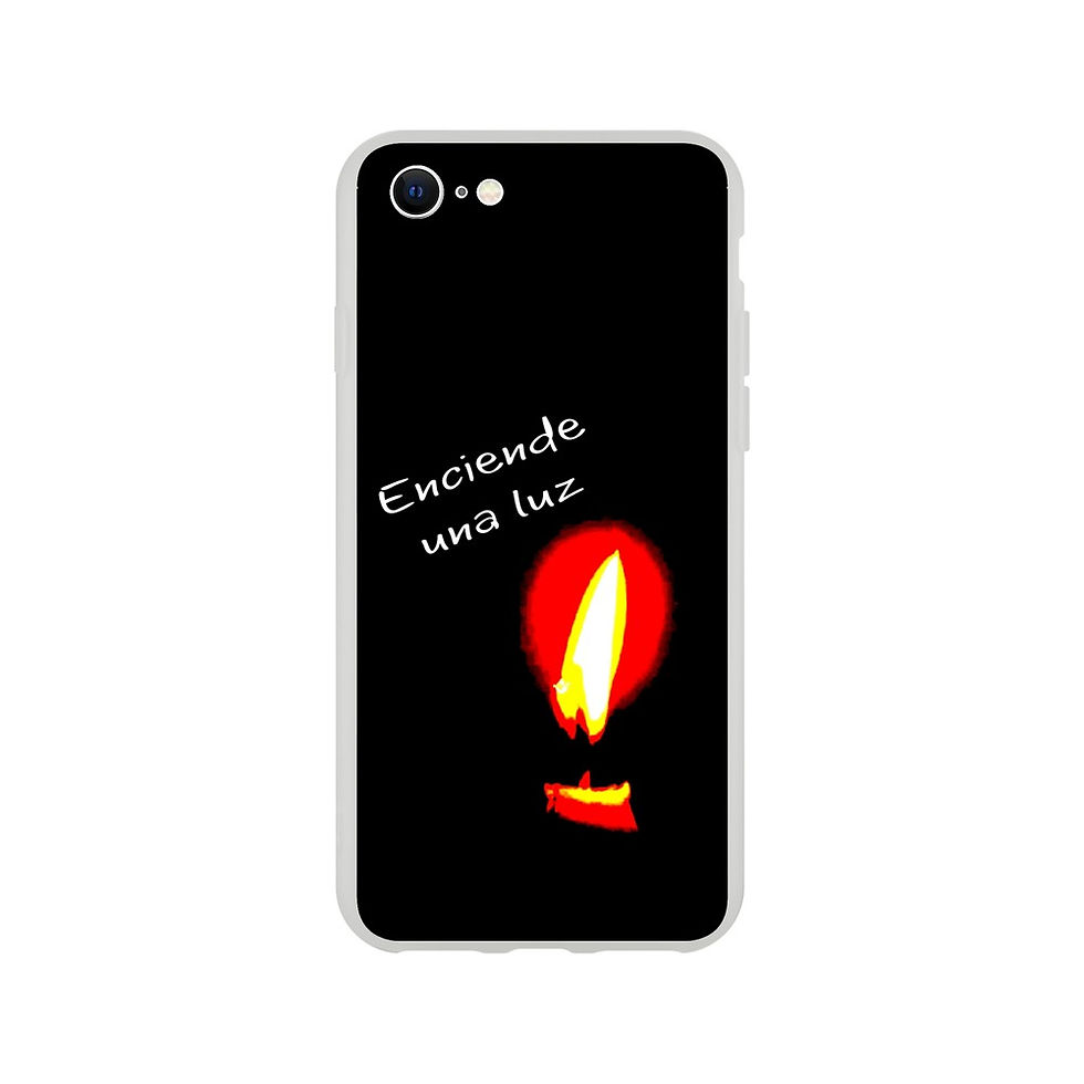 Miniatura: Carcasa Flexible Navideña Enciende una luz