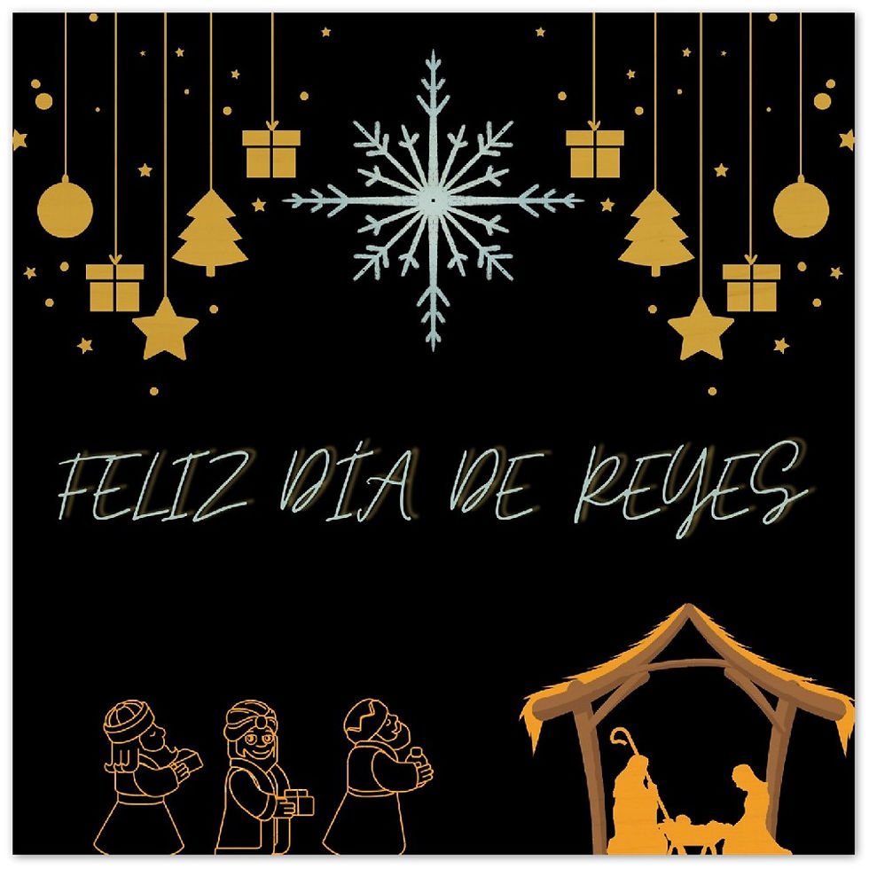 Miniatura: Impresiones en madera Feliz Día de Reyes