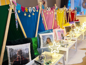 taylor swift eras sleepover party styled by us
